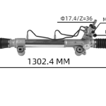 CREMALLERA DIERCCIÓN TOYOTA HILUX VIGO FORTUNER 4X4
